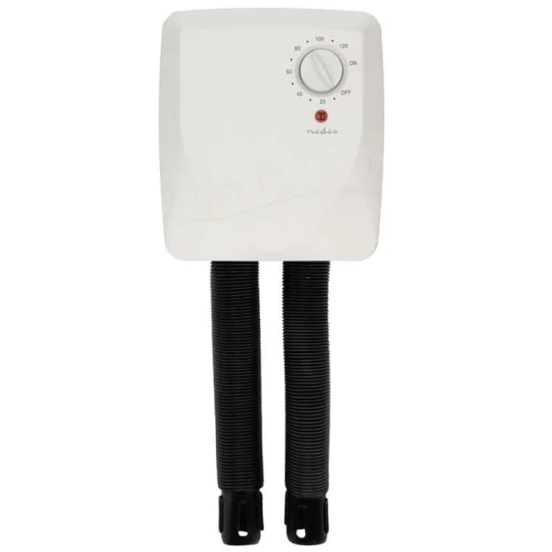 NEDIS vysoušeč obuvi/ 350 W/ 45 °C/ pro dva páry bot nebo holínek/ bílý (HTSH40WT)