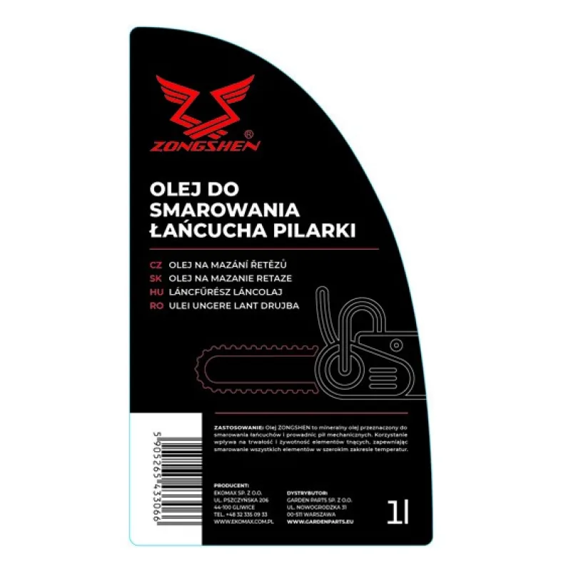 Olej na mazanie retaze ZONGSHEN 1L