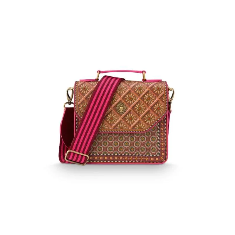 Pip Studio Frances Imani malá cross body kabelka, červená