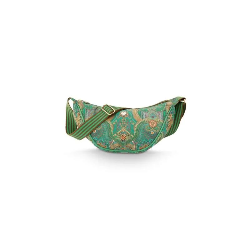 Pip Studio Freya Half Moon Cross Body Jabali kabelka, zelená