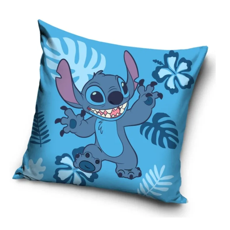 Detský vankúšik Lilo a Stitch Veselý šibal 40x40 cm