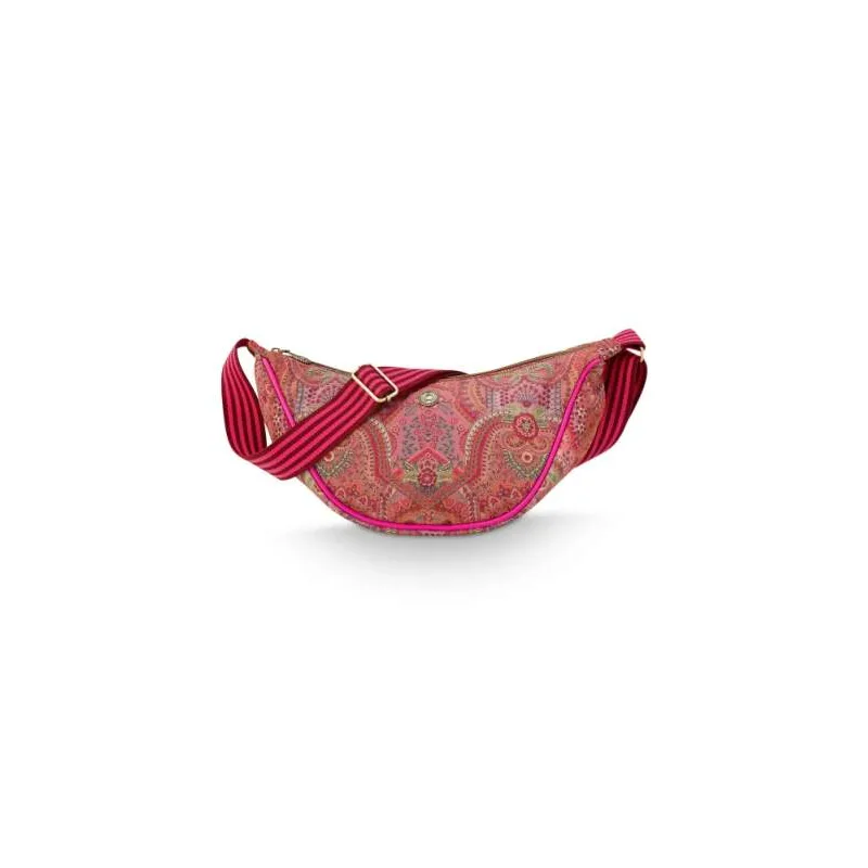 Pip Studio Freya Half Moon Cross Body Jabali kabelka, červená