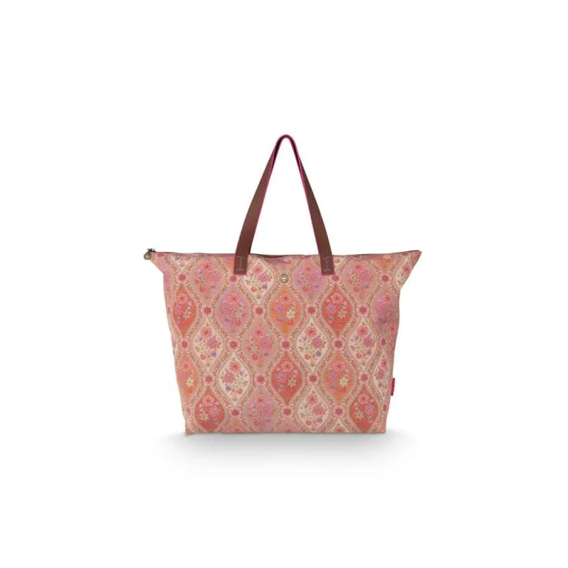 Pip Studio Tilda Ornamento plážová taška, oranžová
