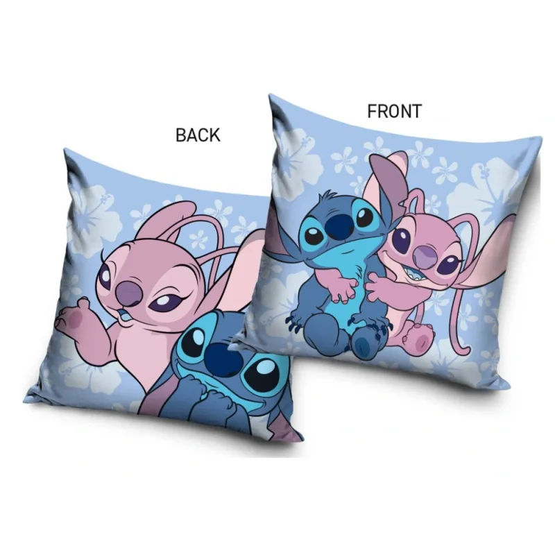 Detský vankúšik Lilo a Stitch Kúzlo priateľstva 40x40 cm