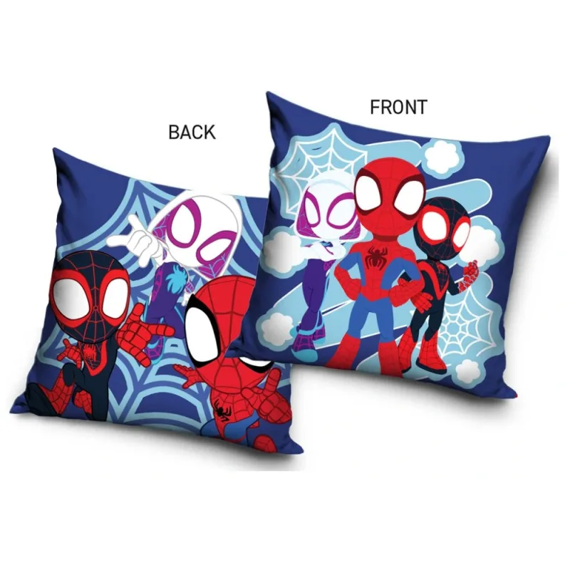 Detský vankúšik Spidey Sila Troch Pavúkov 40x40 cm