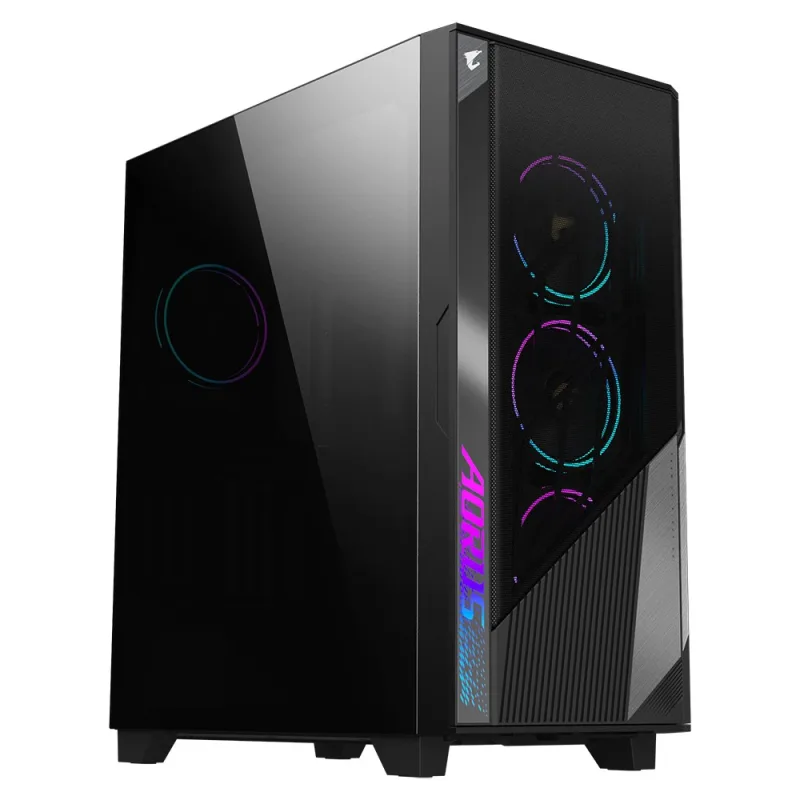 BAZAR - GIGABYTE case AORUS C500 GLASS, bez zdroje, průhledná bočnice,…