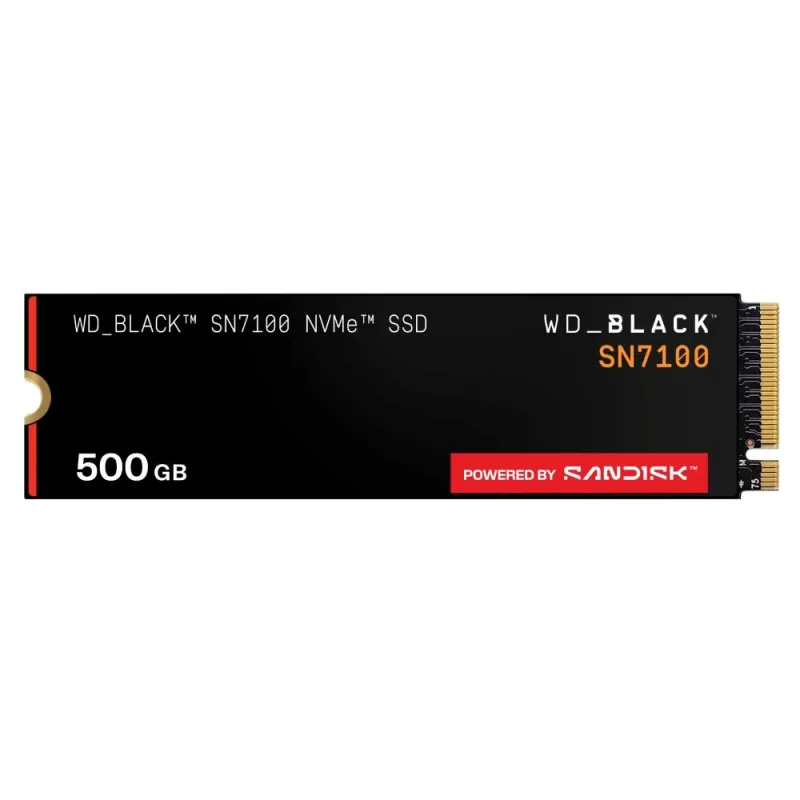 WD BLACK SSD NVMe 500GB PCIe SN7100 Powered by SanDisk, Gen4,…