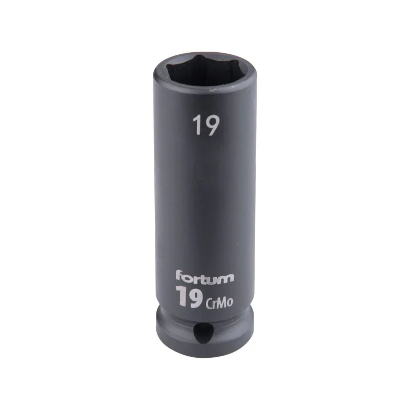 Kľúč nástrčný rázový, 1/2'', FORTUM