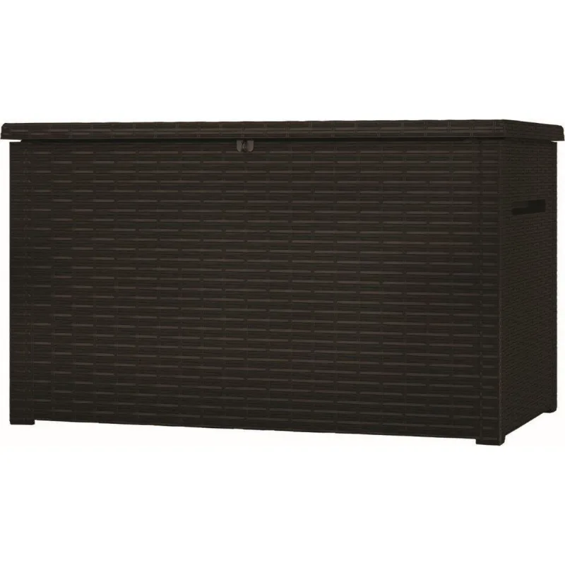 Záhradný box Keter Java 870L, ratan hnedý