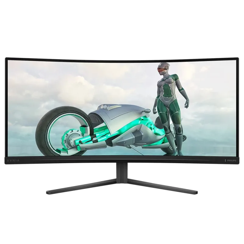 Philips Evnia/ 34M2C3500L/ 00/ 34"/ VA/ 3440x1440/ 180Hz/ 1ms/ Gray/ 3R…