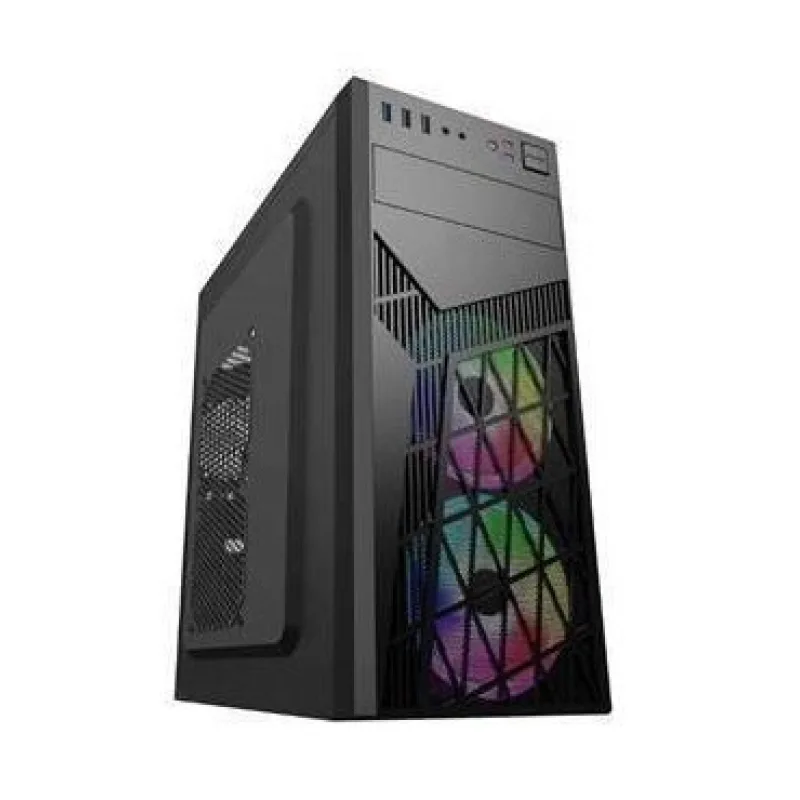 EUROCASE skříň ML N6-560B, ATX, 2x USB-A, 1x USB-C, 2x 120mm ARGB Fan…