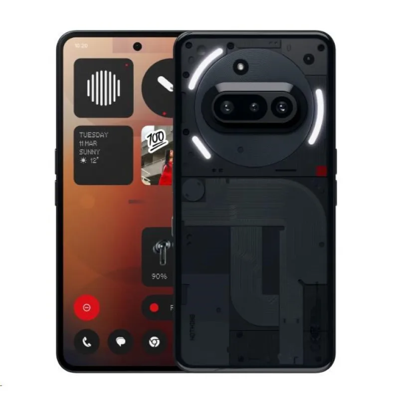Nothing Phone (3a) 8/ 128GB, black, EU A10400142/EU