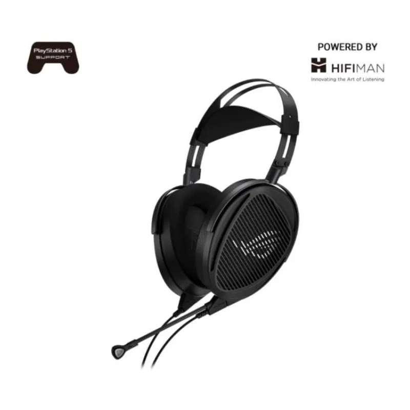 ASUS sluchátka ROG KITHARA, 3.5mm jack, USB-C, černá (90YH0470-BHUA00)