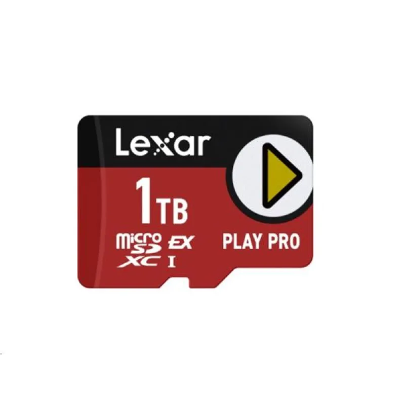 1TB Lexar® PLAY microSD™ Express UHS-I cards, up to 900MB/s read…