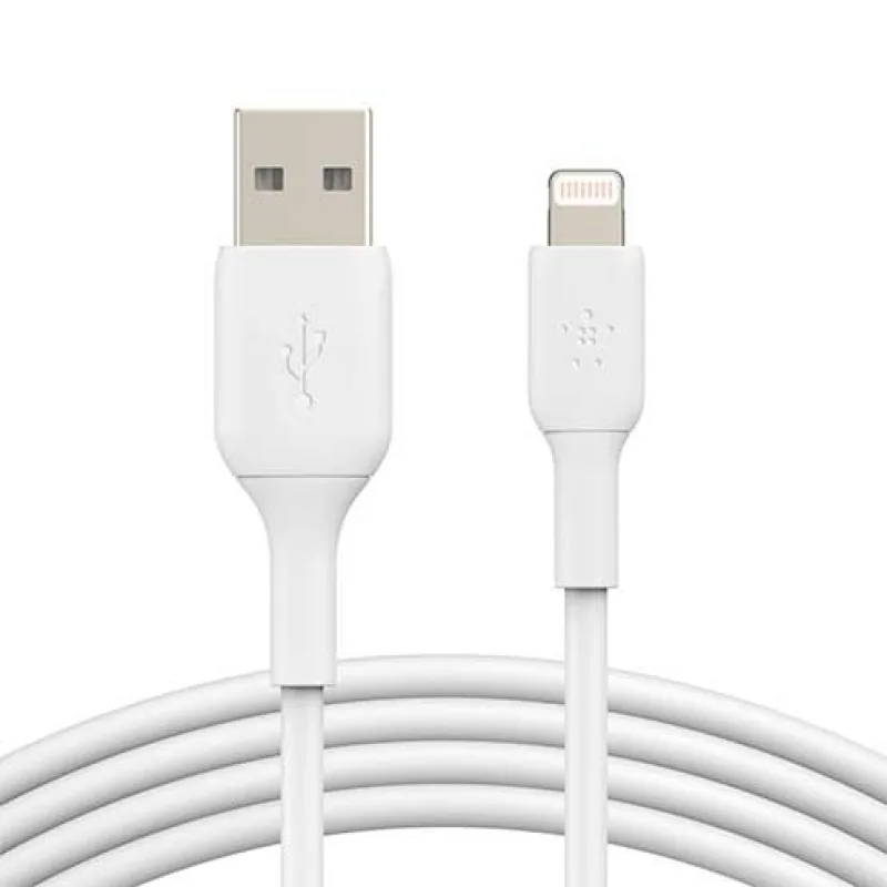 Belkin kábel Boost Charge USB-A to Lightning 1m - White CAA001bt1MWH