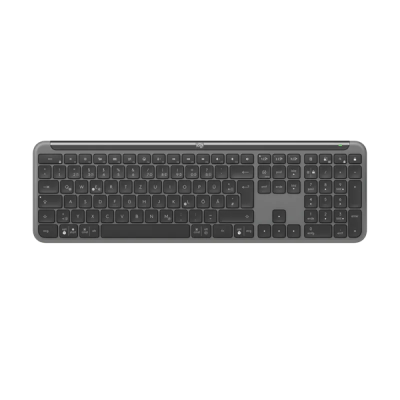 Logitech® K950 SIGNATURE SLIM WIRELESS KEYBOARD - GRAPHITE-US INT"L…