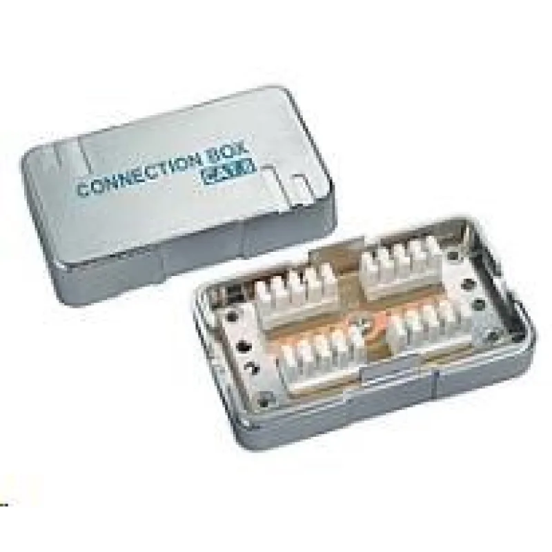 Solarix Pripojovací box CAT6 STP 8p8c LSA+/Krone KRJS45-VEB6 13180091