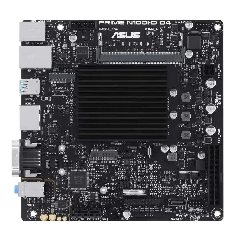 ASUS MB PRIME N100I-D D4-CSM, Intel® Processor N100, 1xDDR4, 1xHDMI, …