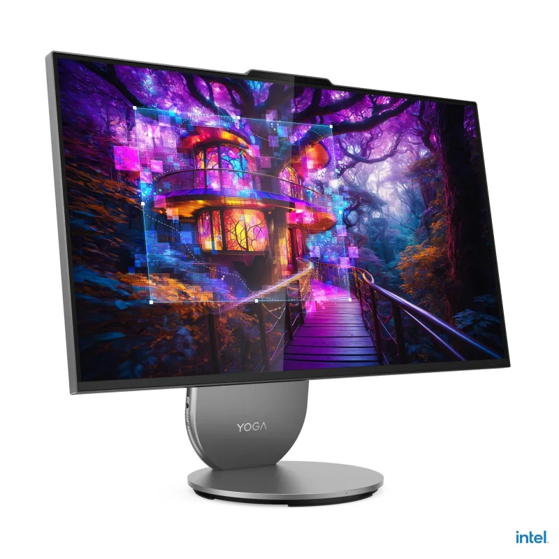 Lenovo Yoga AIO 27IAH10 Intel Ultra7 255H 16GB 1TB-SSD 27"QHD IPS IntelArc Win11Home Luna Grey