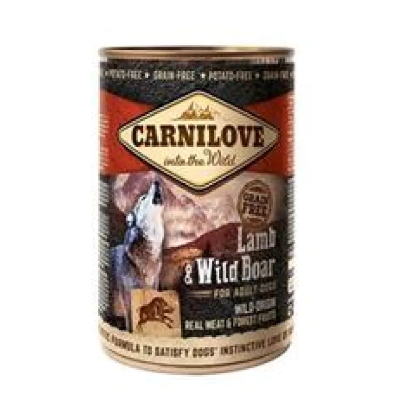 Carnilove Wild Meat Lamb & Wild Boar 400 g