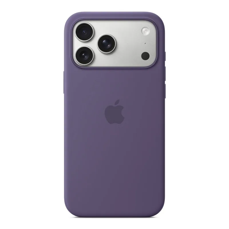 iPhone 17 Pro Max Silicone Case with MagSafe – Fialová hmla