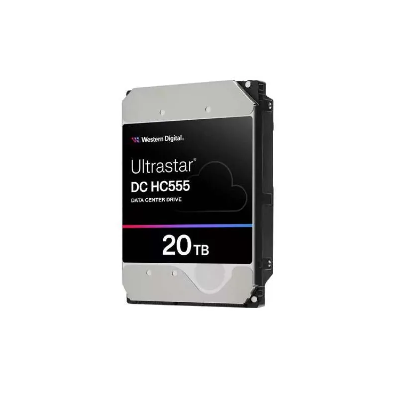 WD Ultrastar DC HC555/20TB/HDD/3.5"/SATA/M.2 SATA/7200 RPM/Strieborná/5R (0B48724)