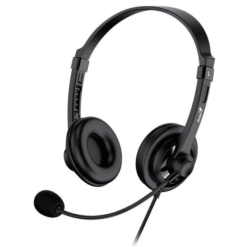 GENIUS sluchátka HS-230U/ USB/ černá 31710021401