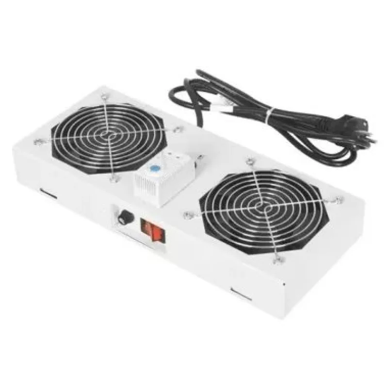 Legrand EVO Ventilacna jednotka stropna pre nastenny rozvadzac, 2x Ventilator. + TERMOSTAT