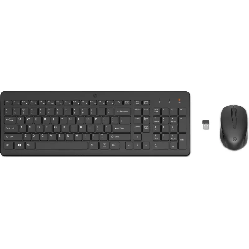 HP 330 klávesnica a myš/ bezdrôtová/ black US 2V9E6AA#ABB