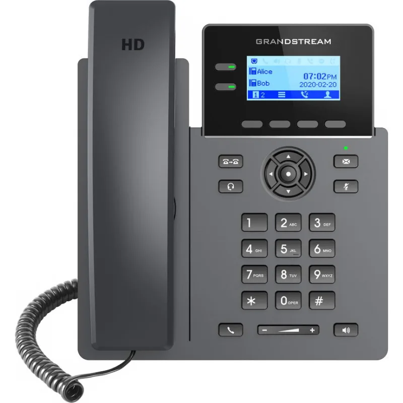 Grandstream GRP2602 SIP telefón, 2, 21" LCD podsv. displej, 4 SIP účty,…