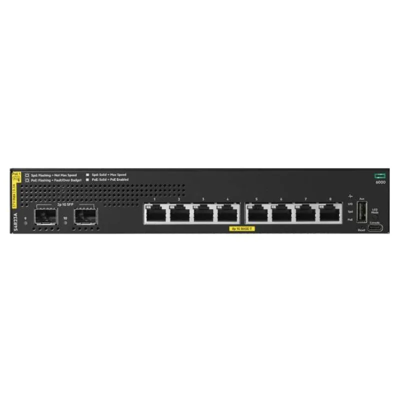 HPE ANW 6000 8G CL4 2F 67W Sw (S4R23A#ABB)