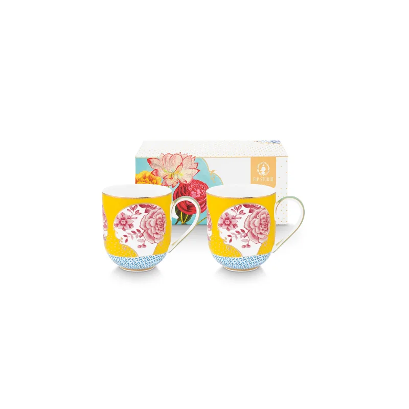Pip Studio Royal Multi sada 2 ks hrnků 300ml, barevná