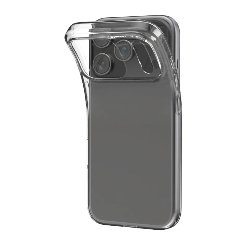 Puzdro Puro 0.3 Nude Ultra-Slim TPU pre iPhone 17 Pro – priehľadné