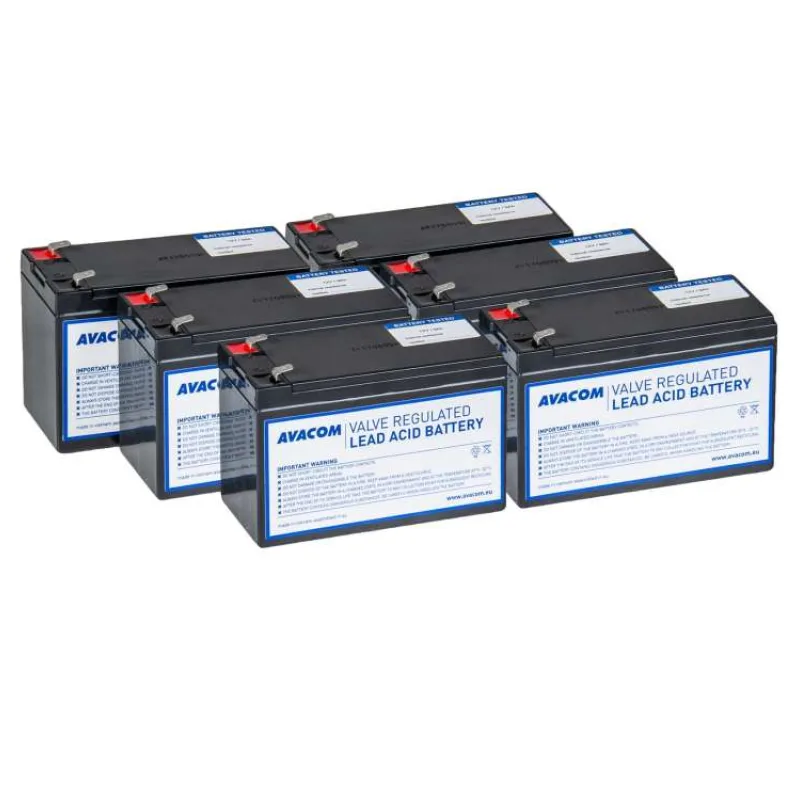 AVACOM AVA-RBP06-12090-KIT - batéria pre UPS CyberPower, Dell, EATON, Effekta, FSP Fortron, HP, Legr (AVA-RBP06-12090-KIT)
