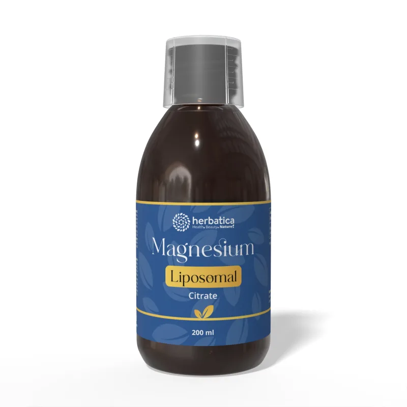 Herbatica Lipozomálne Magnézium Citrát - 200 ml -