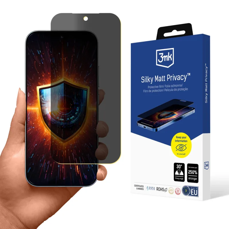Ochranná fólia na ochranu súkromia 3mk Silky Matt pre Xiaomi 17
