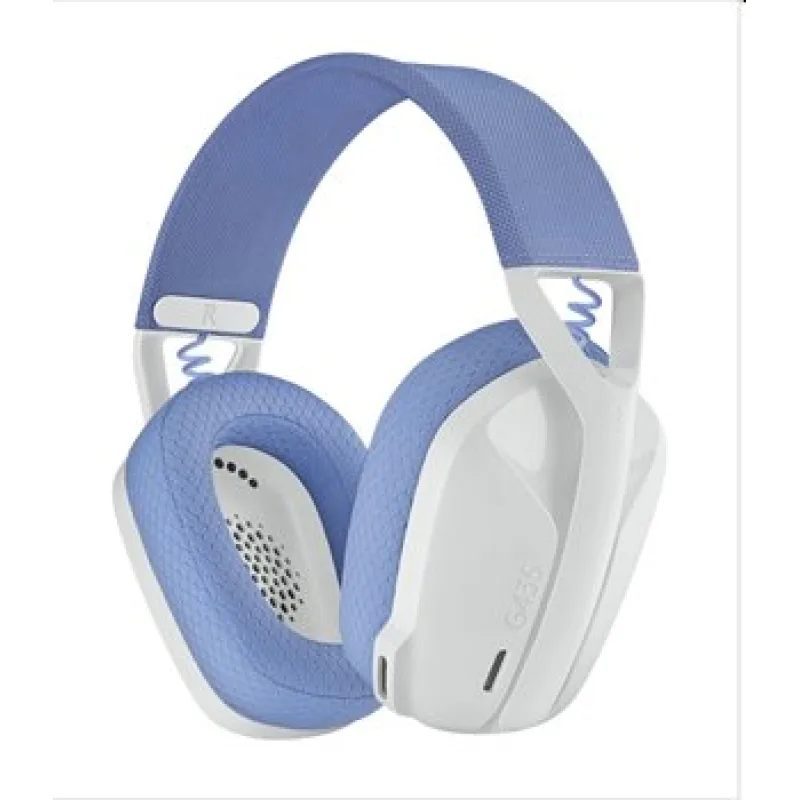 Logitech G435 LIGHTSPEED - bezdrôtové herné slúchadlá - biela/fialová 981…