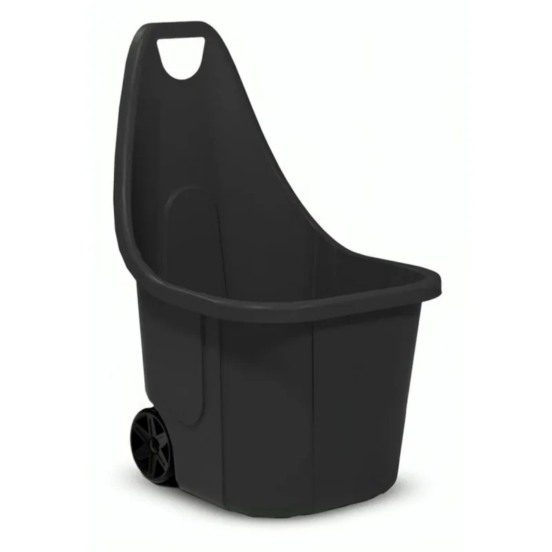 Vozík Blumax CADDY, 60 lit., 50x60x84 cm, čierny, na záhradný odpad