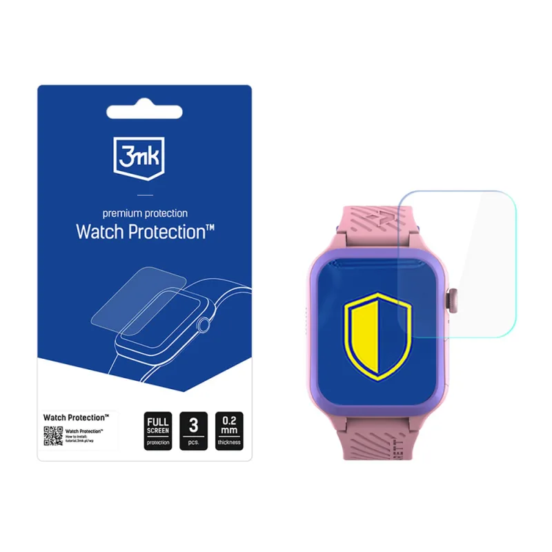 Ochranná fólia pre hodinky 3mk ARC Smartwatch pre Garett Essa 2 AI 4G