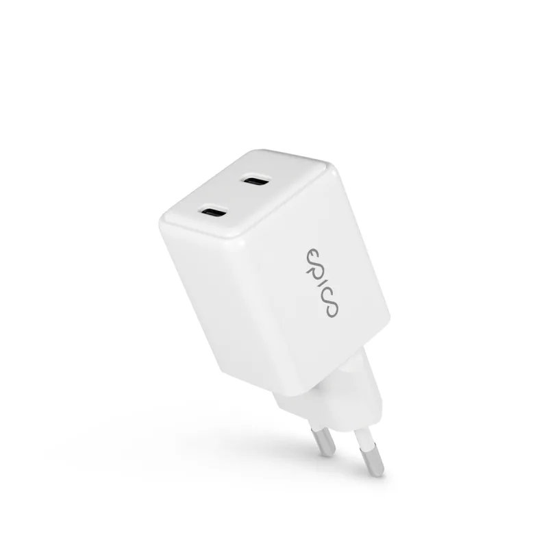 iStores by Epico Ultraboost GaN 35W sieťový adaptér EA35 - biela…