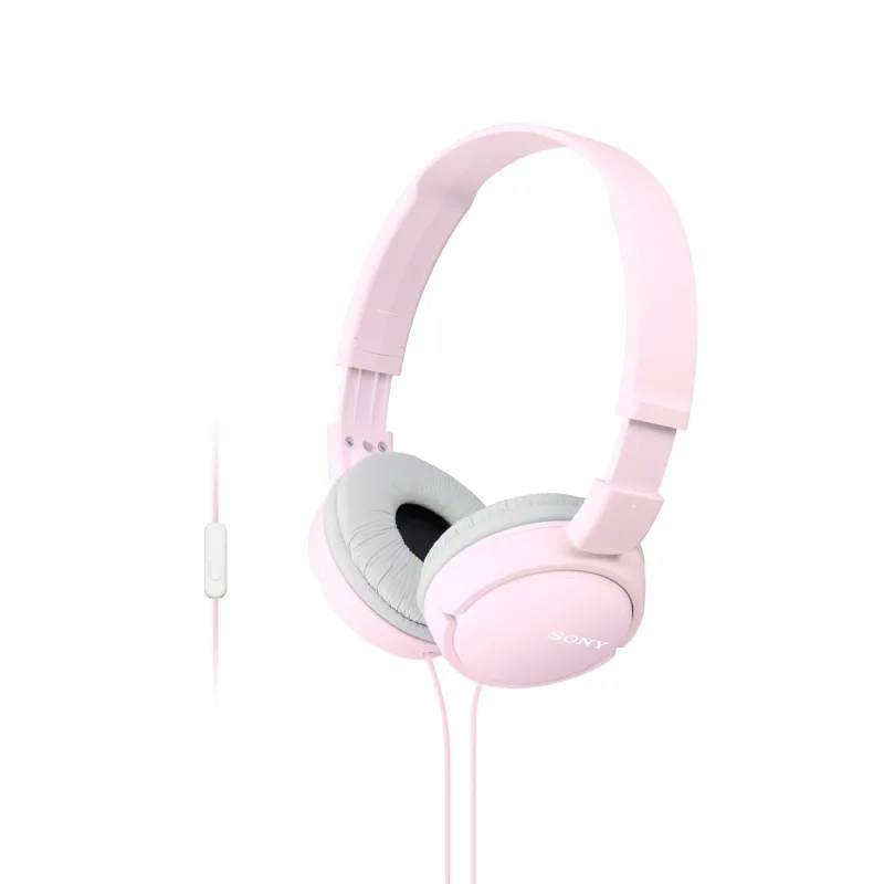 SONY slúchadlá MDR-ZX110AP handsfree, ružové MDRZX110APP.CE7