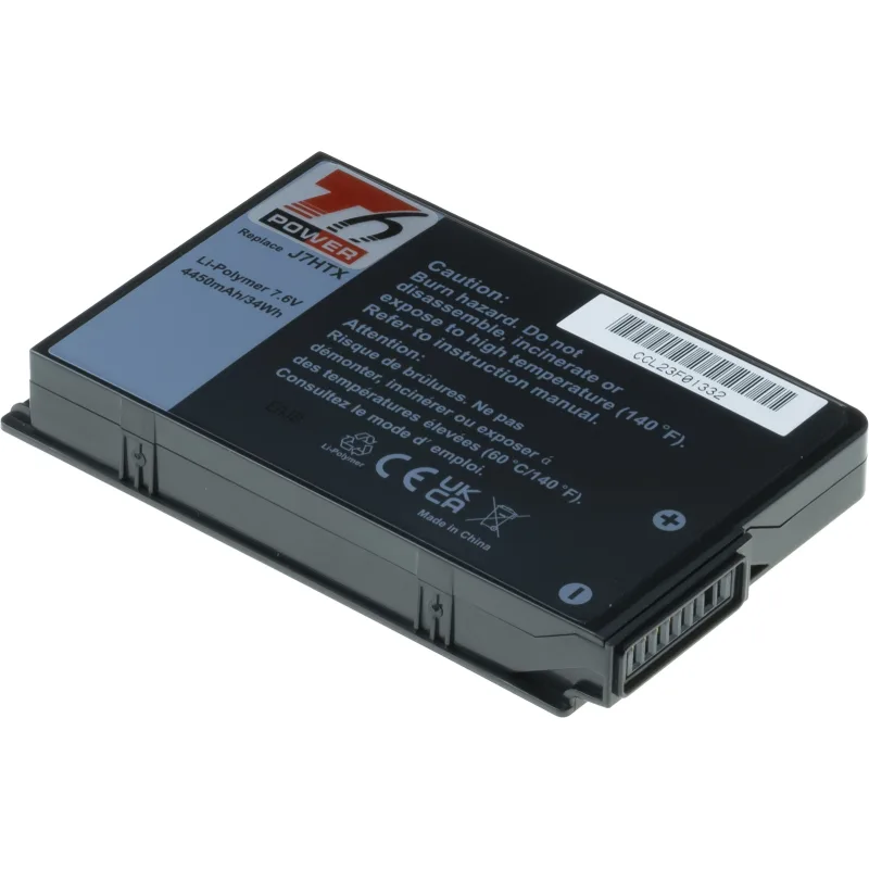 Batéria T6 Power Dell Latitude 12 7202, 7212, 7220 Rugged, 4450mAh, 34Wh,…