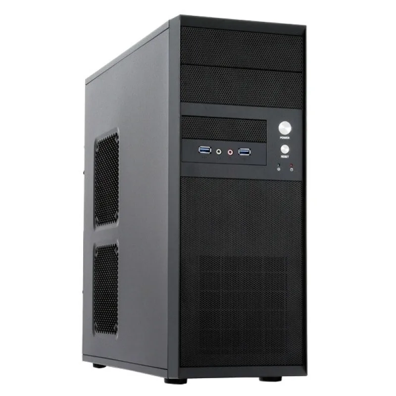 CHIEFTEC Mesh Series Miditower Case, CQ-01B-U3-OP, čierna, bez zdroja…