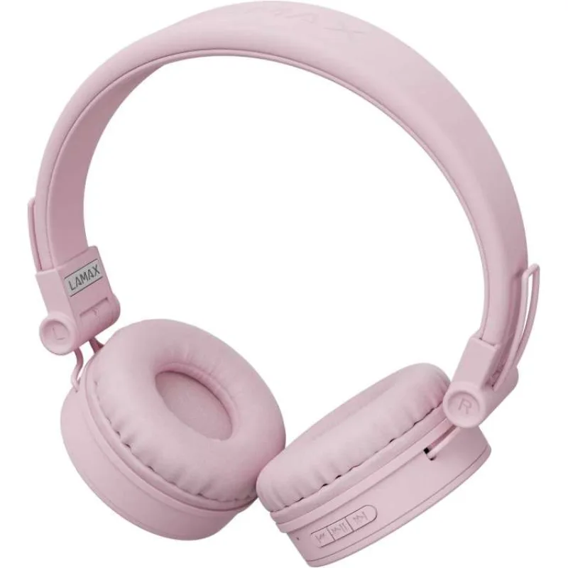 LAMAX Beat Blaze2 náhlavní sluchátka, USB-C - růžová (LXOHMBLZ2CNPA)