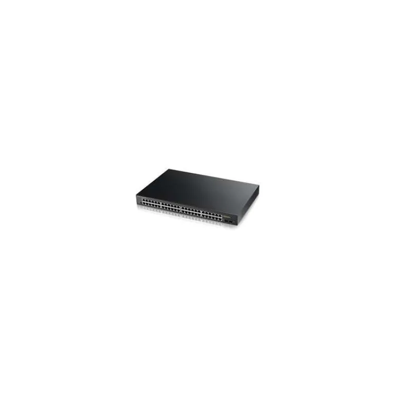 ZyXEL GS1900-48HP, 48p (48Gigabit RJ45 + 2 SFP,), IPv6, WebManaged, PoE 802.3at (GS190048HPV2-EU0101F)