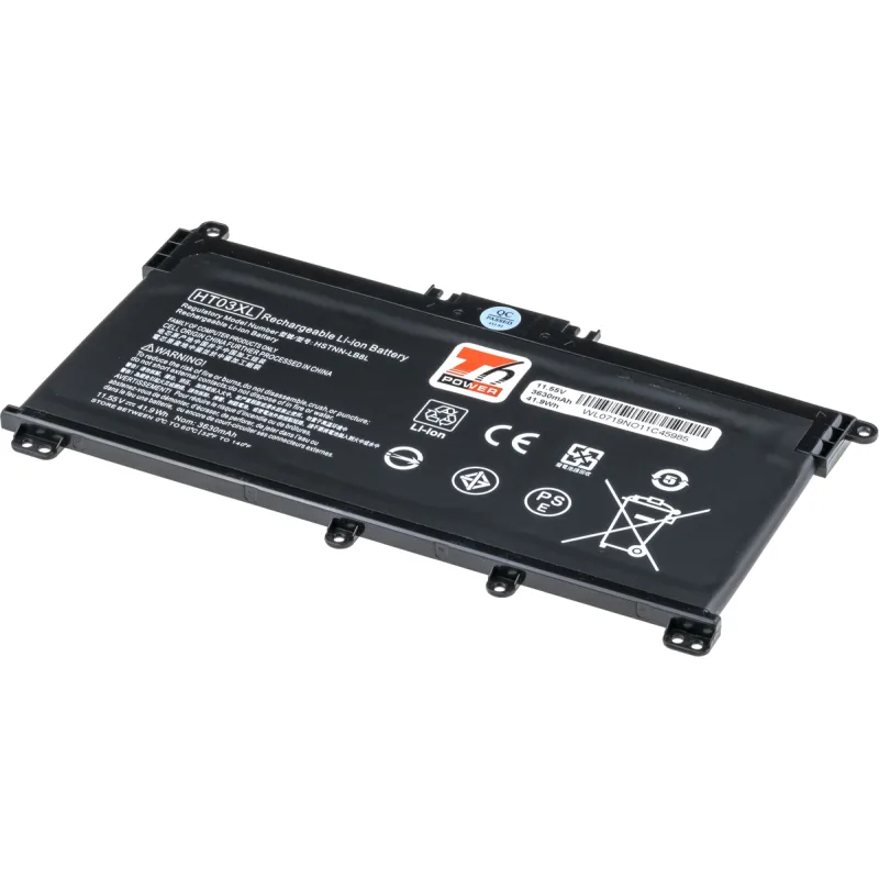 Batéria T6 Power HP 250 G7, 255 G7, 15-cs000, 15-da000, 17-by000, 3600mAh…