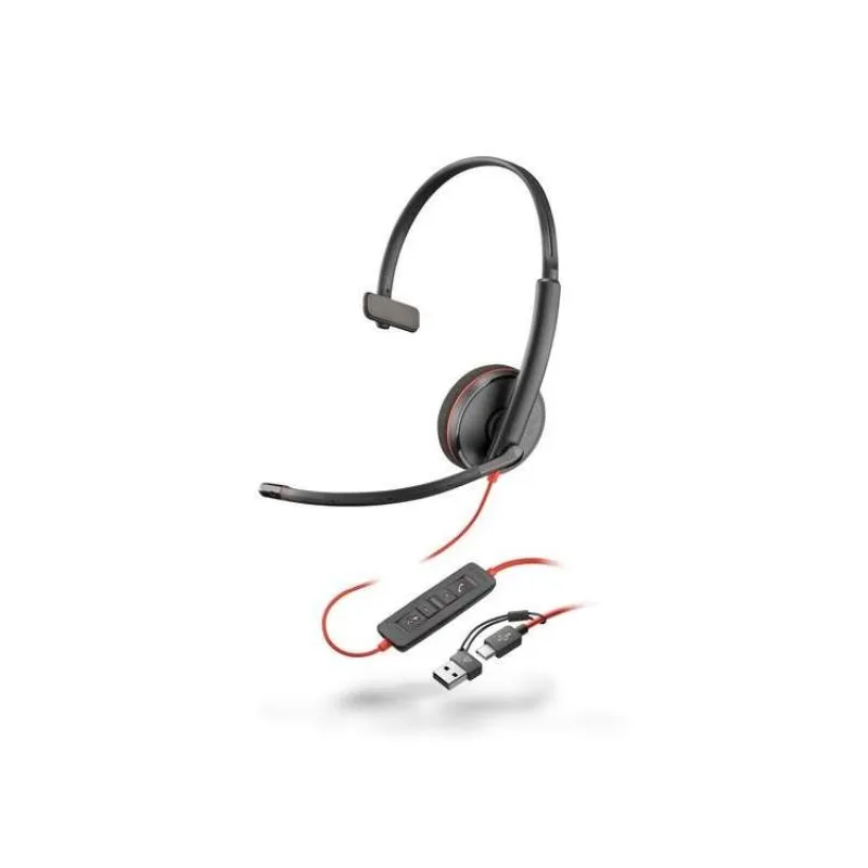 HP Poly BW 3210 Mono USB-C HS +USB-C/A (8X214AA)