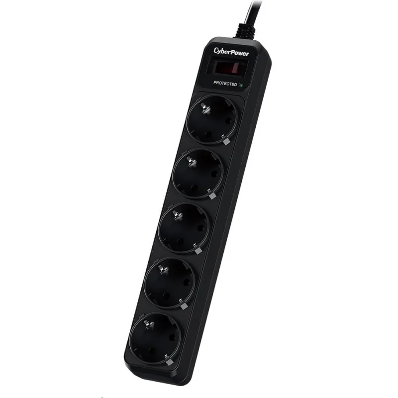 CyberPower Surge Buster™ 5 zásuviek, 1.8m, nemecký, nový B0520SC0-DE