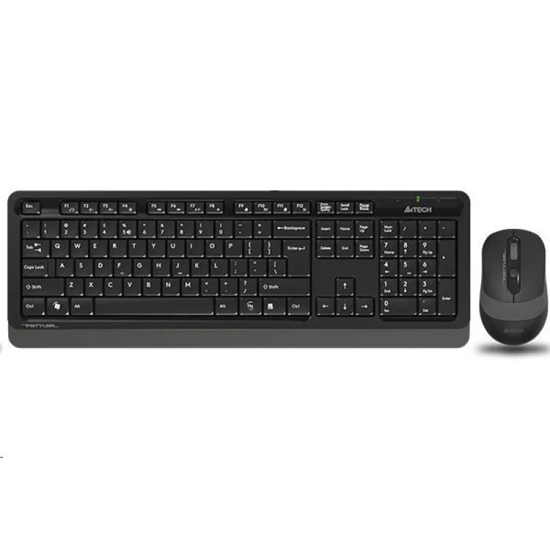 Súprava klávesnica + myš A4tech, FG1010 FSTYLER, bezdrôtová, sivá…