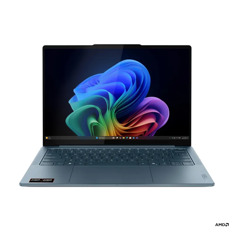 Lenovo YogaSlim 7 14AKP10 Amd RyzenAi 7 350 16GB 1TB-SSD 14.0"2.8K Oled GL IntegRadeon Win11Home Tidal Teal